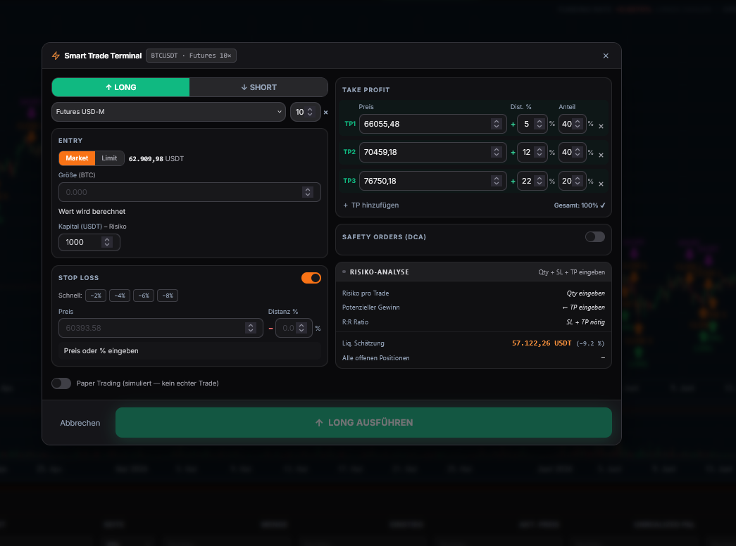 AssetEngine Smart Trade Terminal